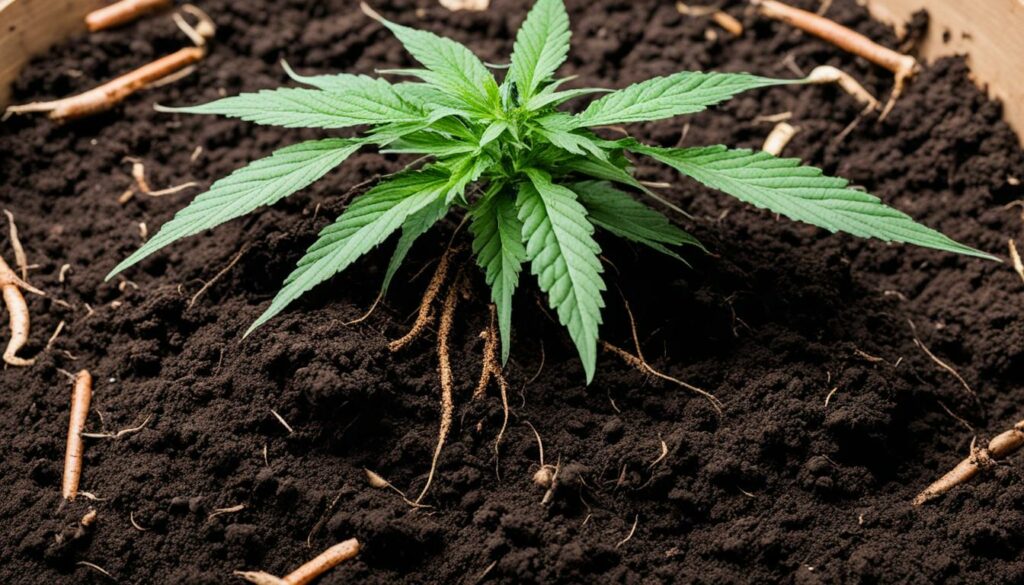 Benefícios da compostagem para o solo de marijuana