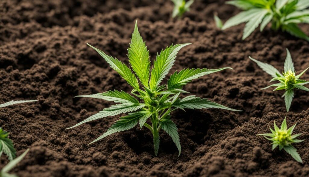 Benefícios do solo no-till para cannabis