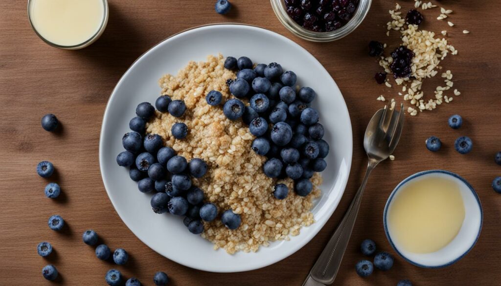 Blueberry Crumble