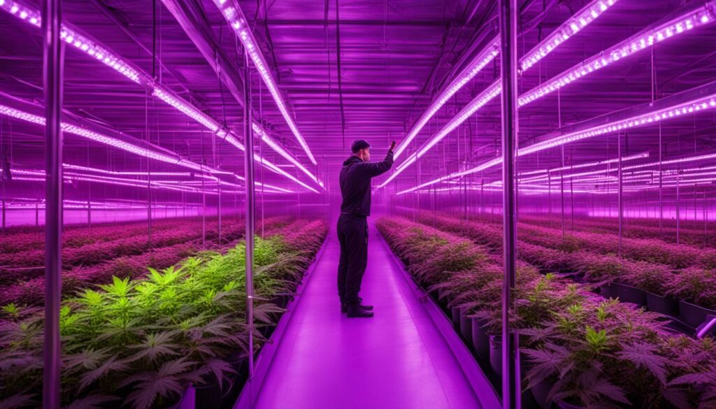 Futuro das Luzes LED para o Crescimento de Marijuana