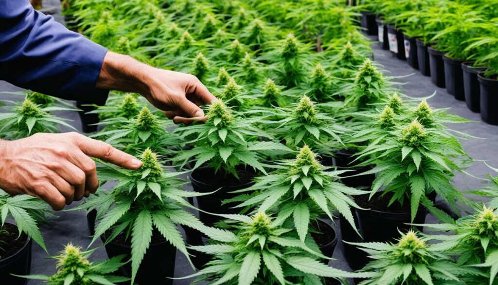 Futuro do cruzamento de plantas de maconha híbrida