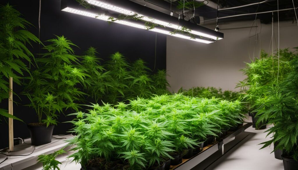 Iluminação LED para Cultivo de Maconha