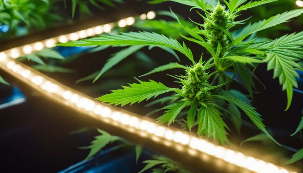 Iluminação LED para Cultivo de Marijuana