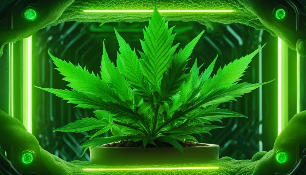 Iluminação no cultivo de maconha