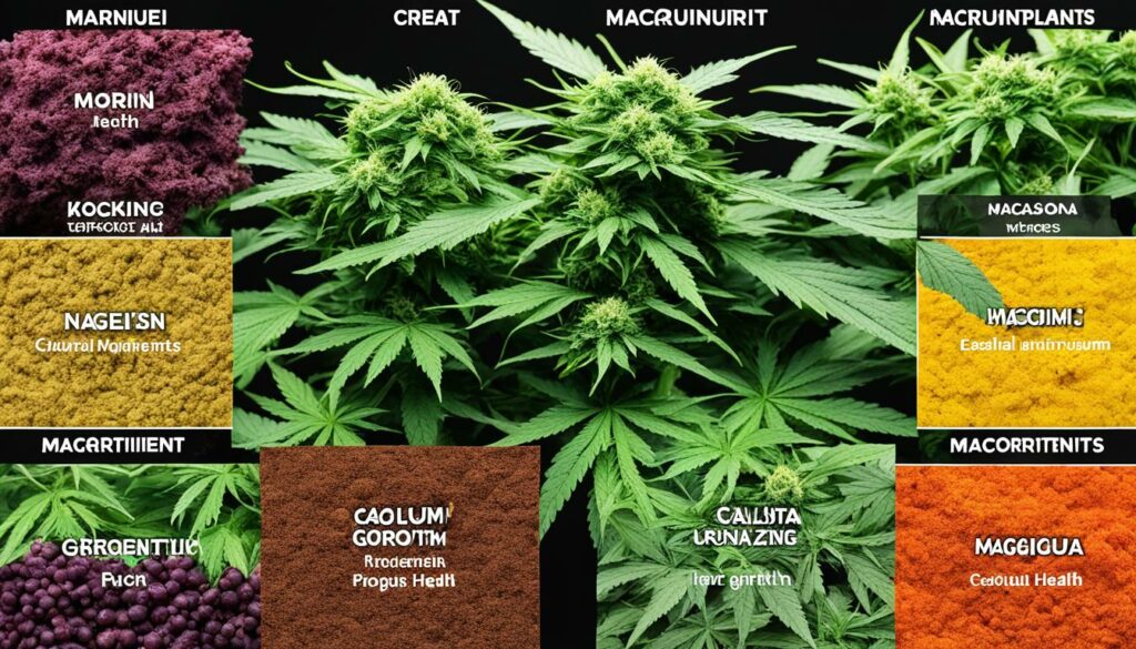 Macronutrientes e micronutrientes para plantas de marijuana