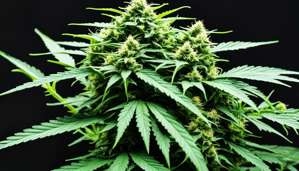 Pré-Floração da Planta de Marijuana