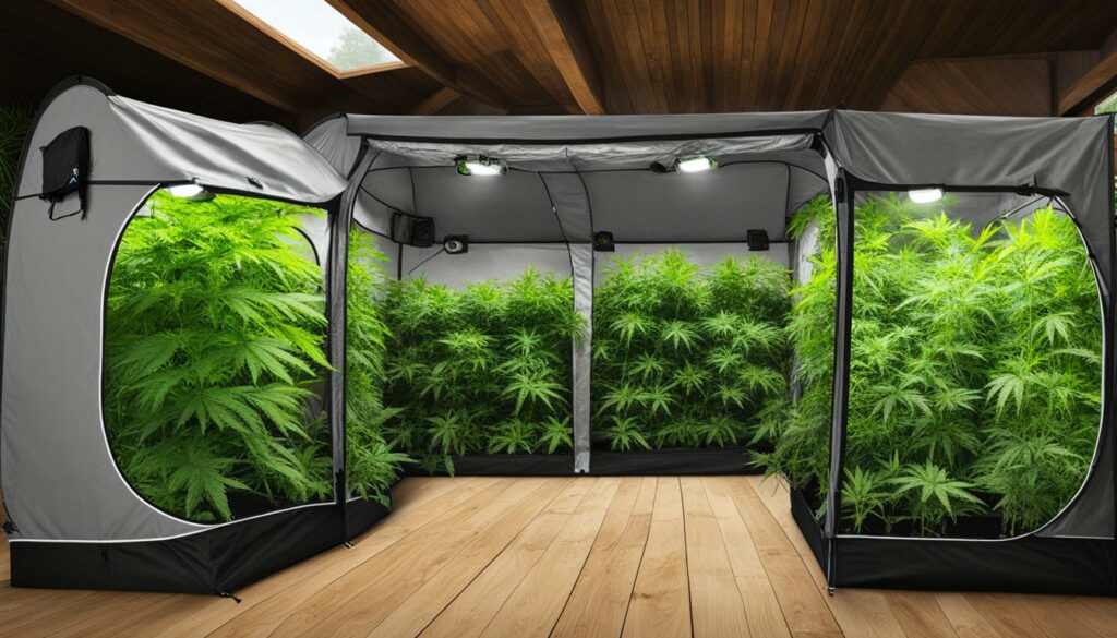 Recursos das grow tents