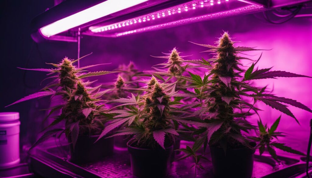 Rega e fertilização de cannabis em grow tents