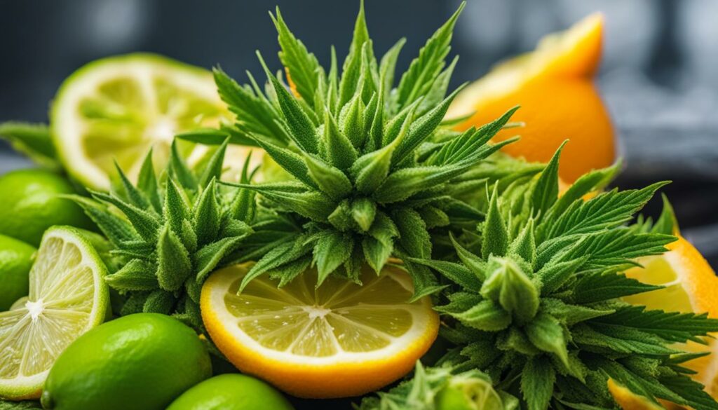 Sementes de maconha com sabor de limão