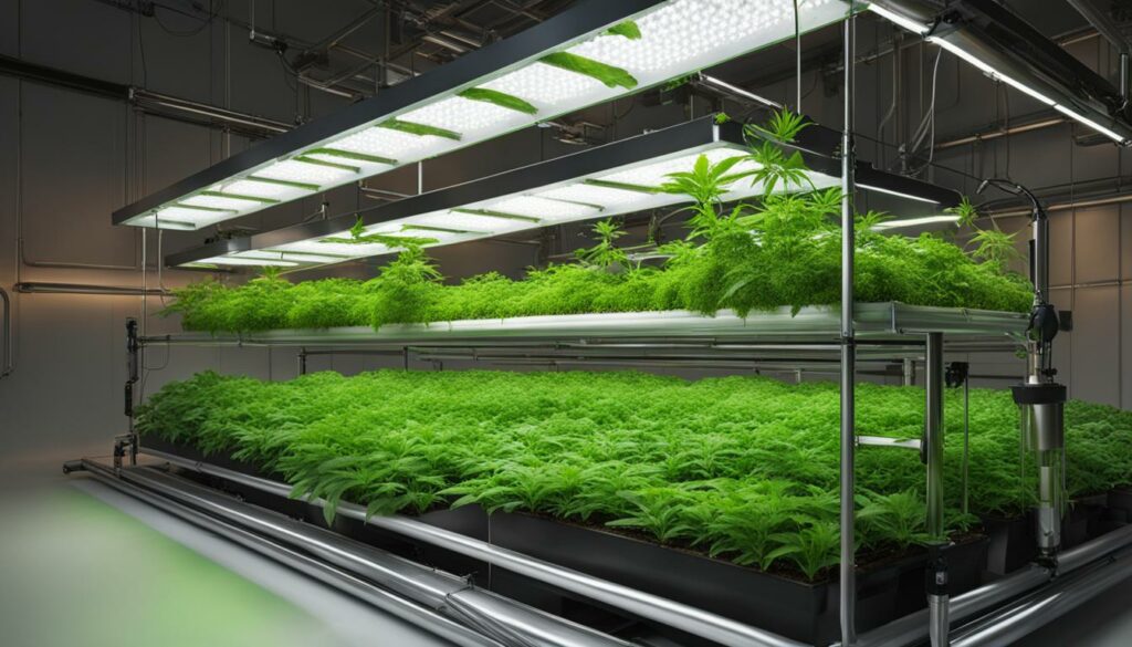 Sistemas Hydroponics Ativa para Cultivo de Maconha