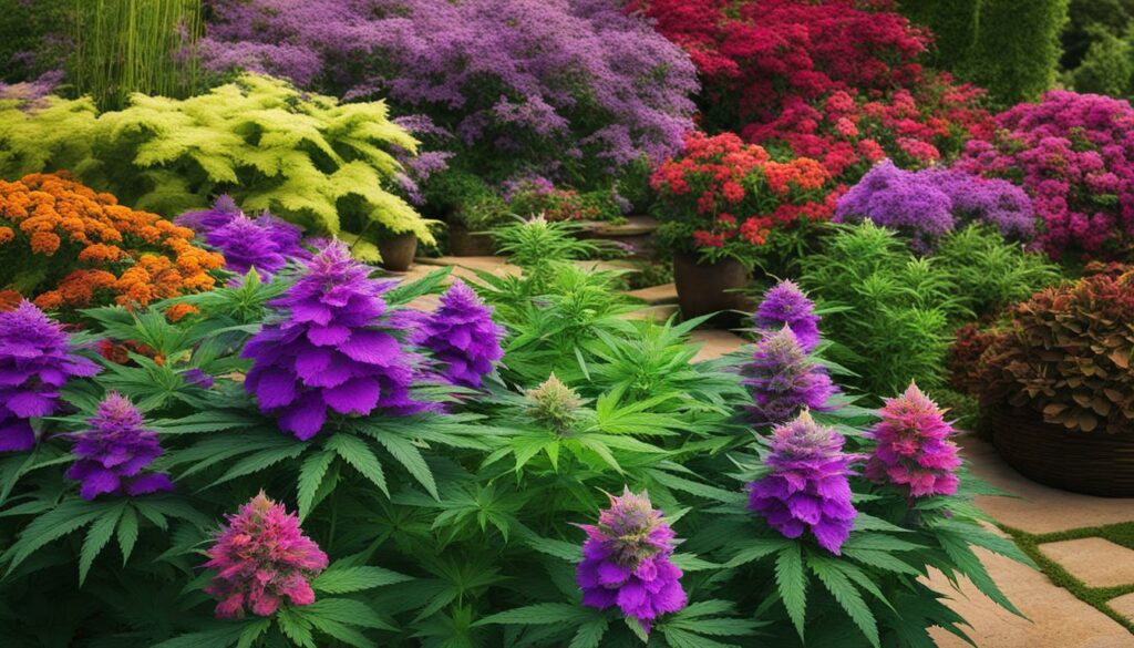 Strains de cannabis com aromas florais