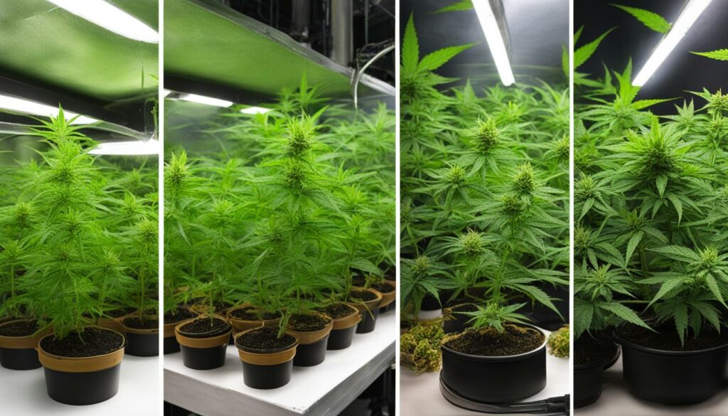 Tipos de Treinamento de Plantas de Marijuana