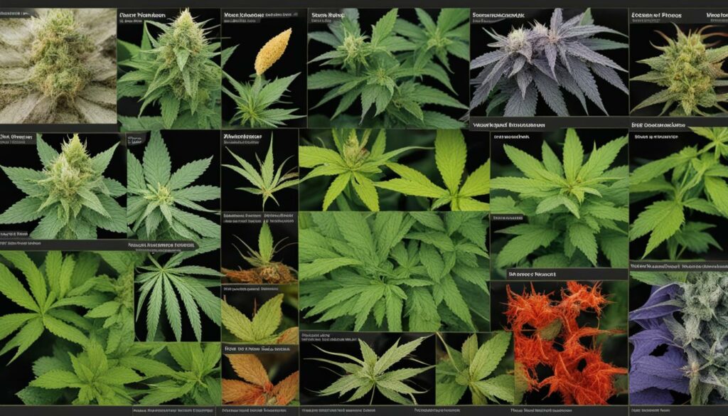 Types of Cannabis Diseases Image