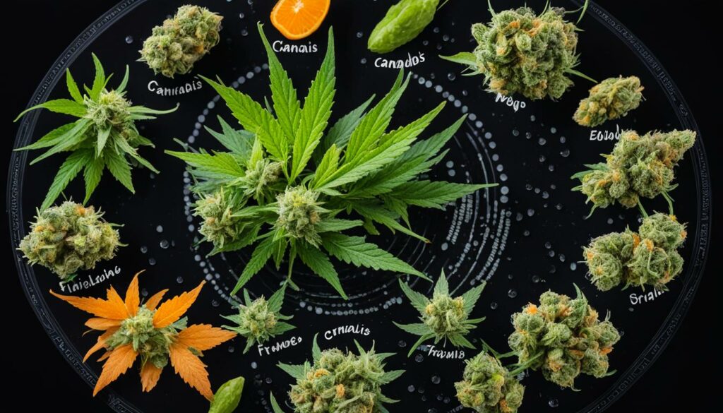 cepas de cannabis para estimulação do apetite