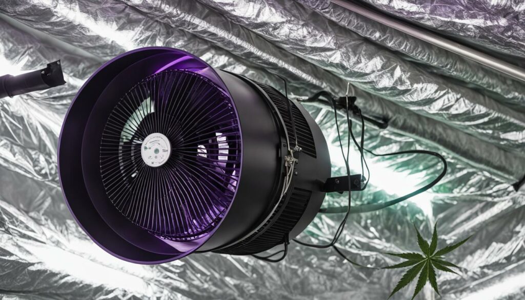 componentes essenciais de um sistema de ventilação para Marijuana Grow Room