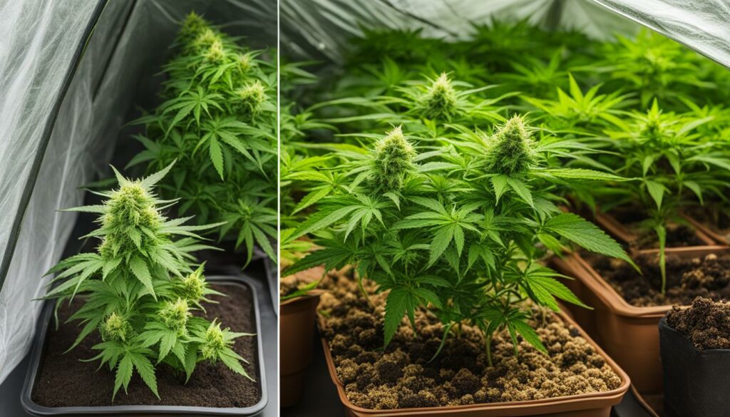 cultivo indoor vs outdoor