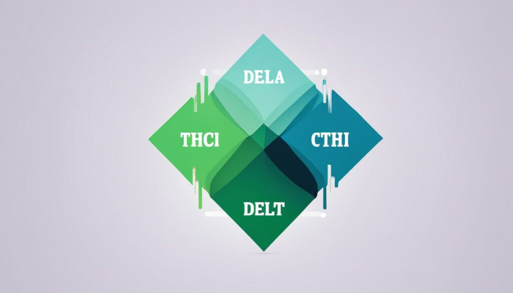 diferença entre delta 9 THC e delta 8 THC