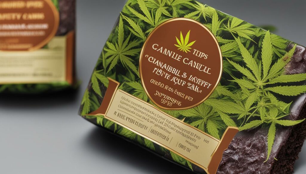 segurança ao consumir edibles de cannabis