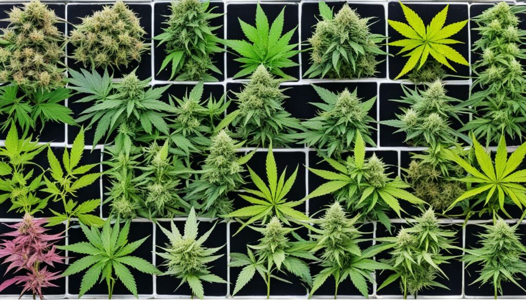 variedades de plantas de maconha